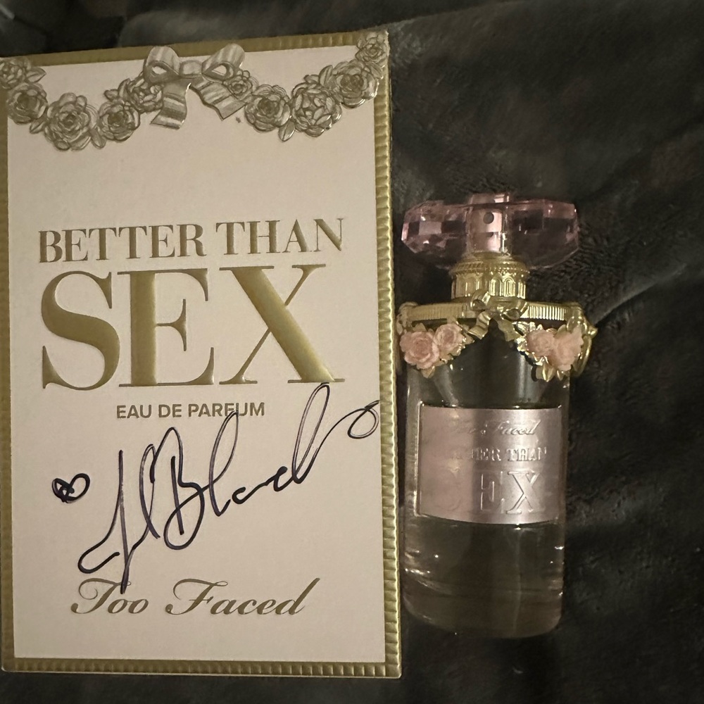 NIB better than sex eau de parfum autographed